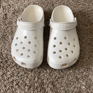 White Crocs!